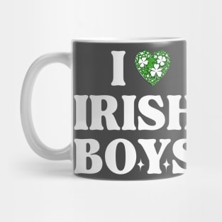 i love irish boy sht patrick day Mug